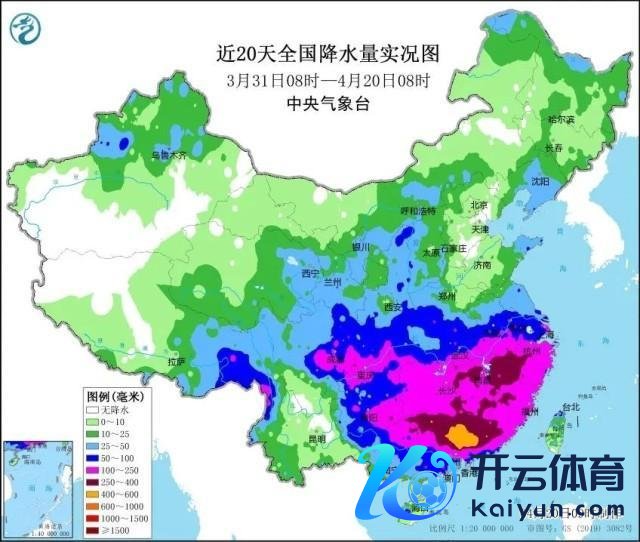 华南强降雨何时裁减 暴雨握续至22日，再袭24-26日