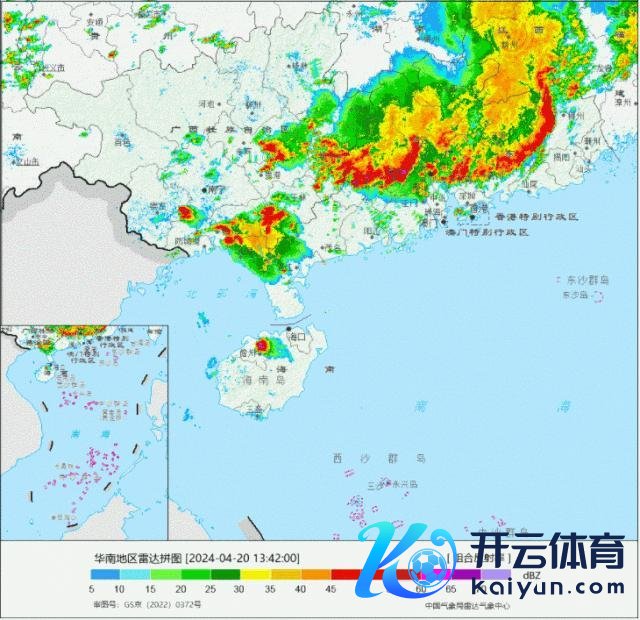 华南强降雨何时裁减 暴雨握续至22日，再袭24-26日