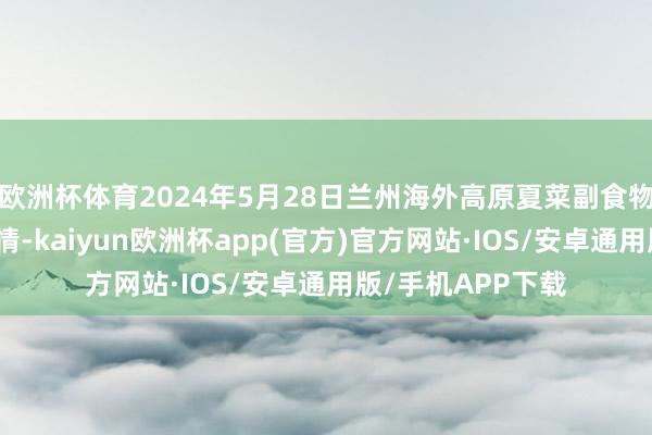 欧洲杯体育2024年5月28日兰州海外高原夏菜副食物采购中心价钱行情-kaiyun欧洲杯app(官方)官方网站·IOS/安卓通用版/手机APP下载